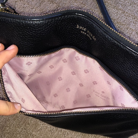 Black Kate Spade ♠️ Purse - Picture 3 of 4